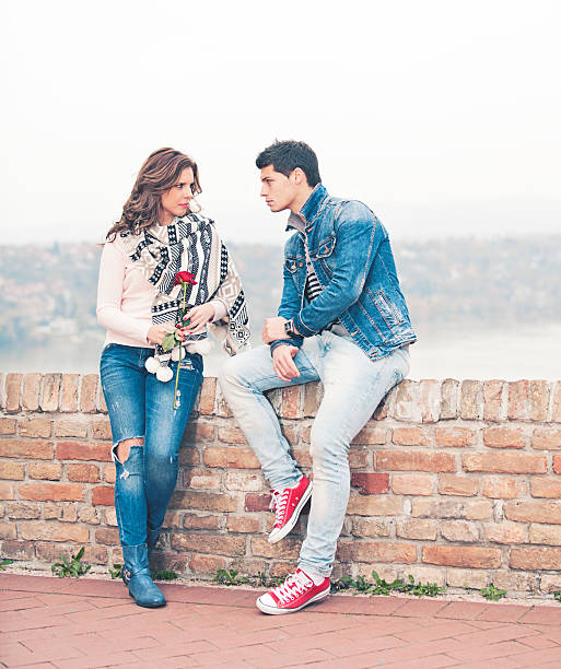 istock Loving couple on a date. 526833391