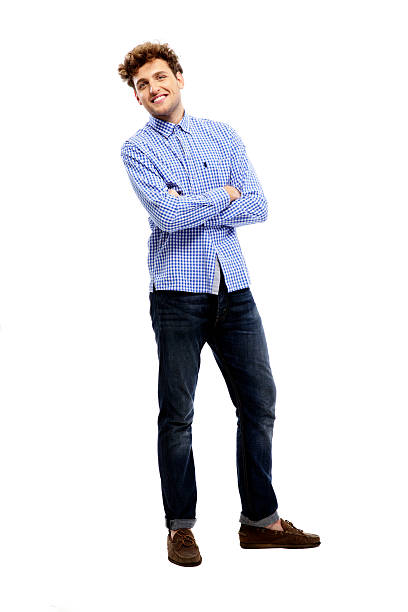 istock portrait of a happy man with arms folded 526834291