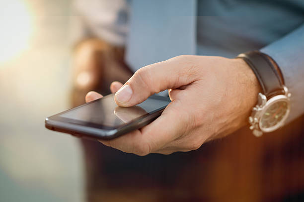 istock Businessman With His Smartphone 526834695