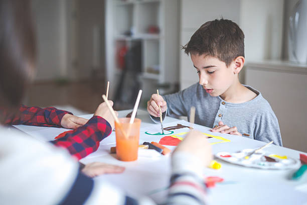 istock Family painting 526834756