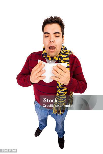 Cold Young Man Stock Photo - Download Image Now - Adult, Beauty, Close-up