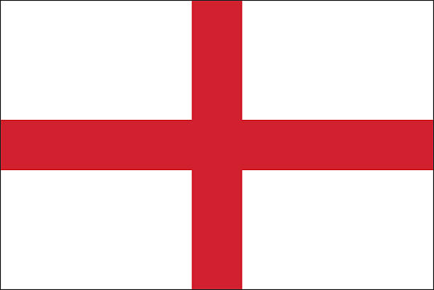 England flag vector art illustration