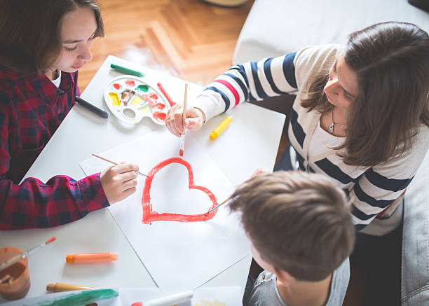 istock Family in heart 526836538