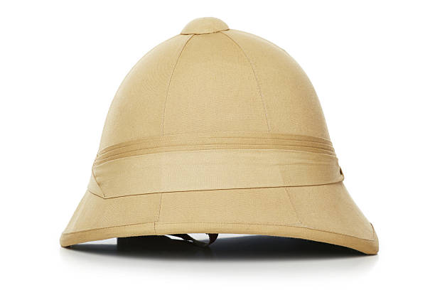 istock safari hat isolated on white background 526836918