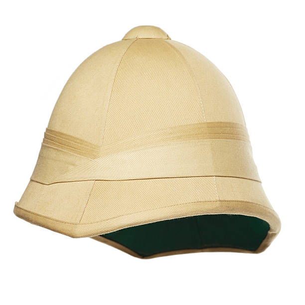 istock safari hat isolated on white background 526836978