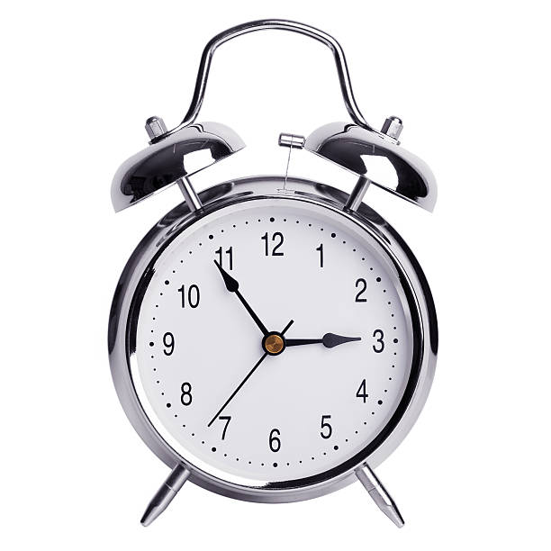 istock Five minutes to three on a alarm clock 526838335