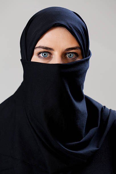 istock Middle Eastern woman wearing the veil 526838521
