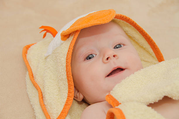 istock Beautiful baby boy,five  months old playing 526838622