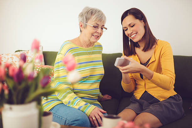 istock Grandmother and granddaughter 526839331