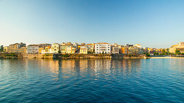 istock Corfu town - Greece. View from the sea 526840391