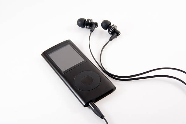 MP3 player stock photo