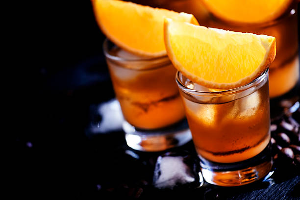 istock Cocktail bumblebee with orange juice 526842308