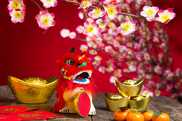 istock chinese new year decorations ,chinese character symbolizes gong 526842718