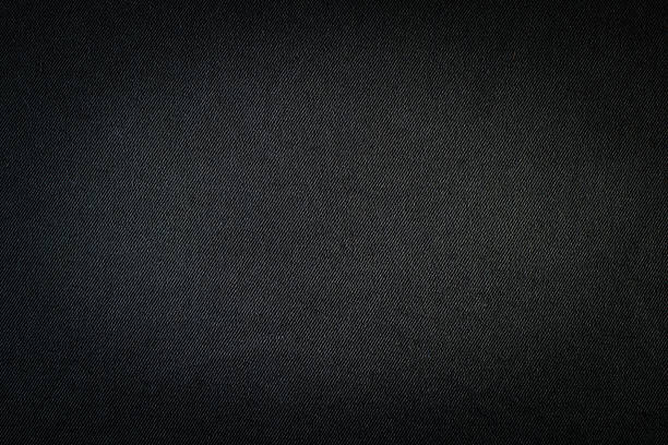 istock Fabric background of dark gray textile 526843668