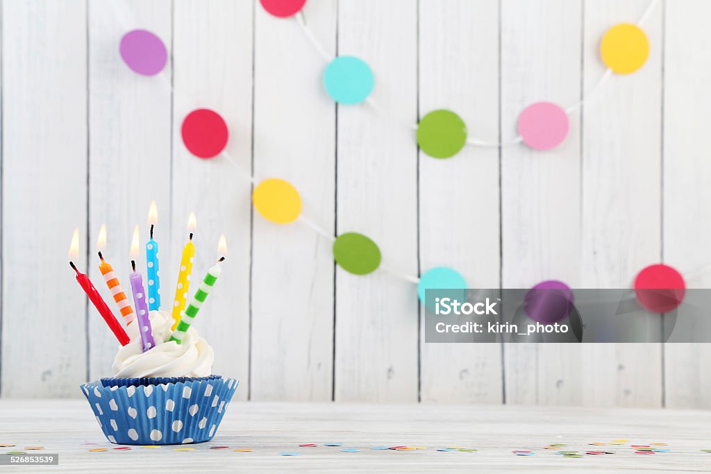 birthday cupcake birthday Birthday Stock Photo