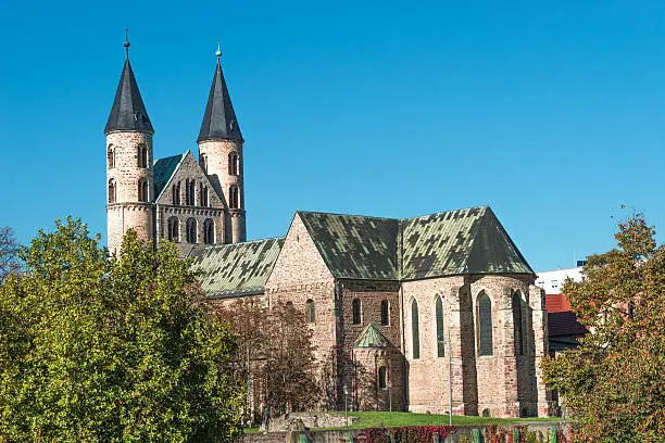 Monastery "Kloster Unser Lieben Frauen" in Magdeburg, Germany, 2014