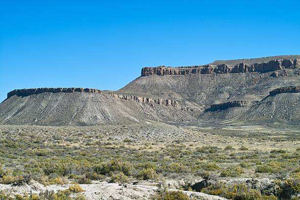 Flat Top Montanhas de - fotografia de stock