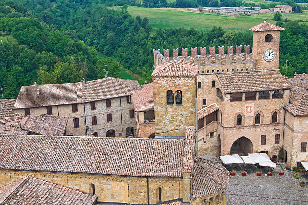 istock Panoramic view of Castell'Arquato. Emilia-Romagna. Italy. 526878477