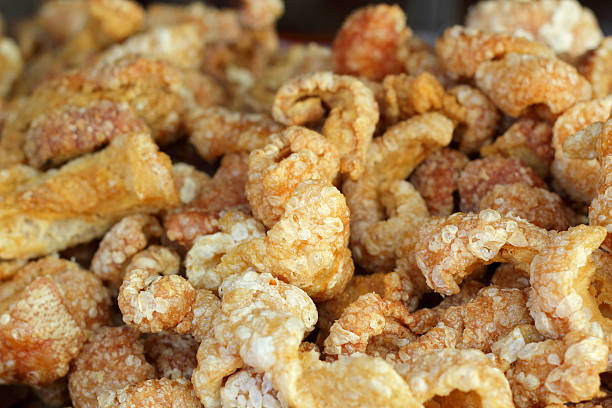 istock Fried Pork Skin - pork snack 526879289