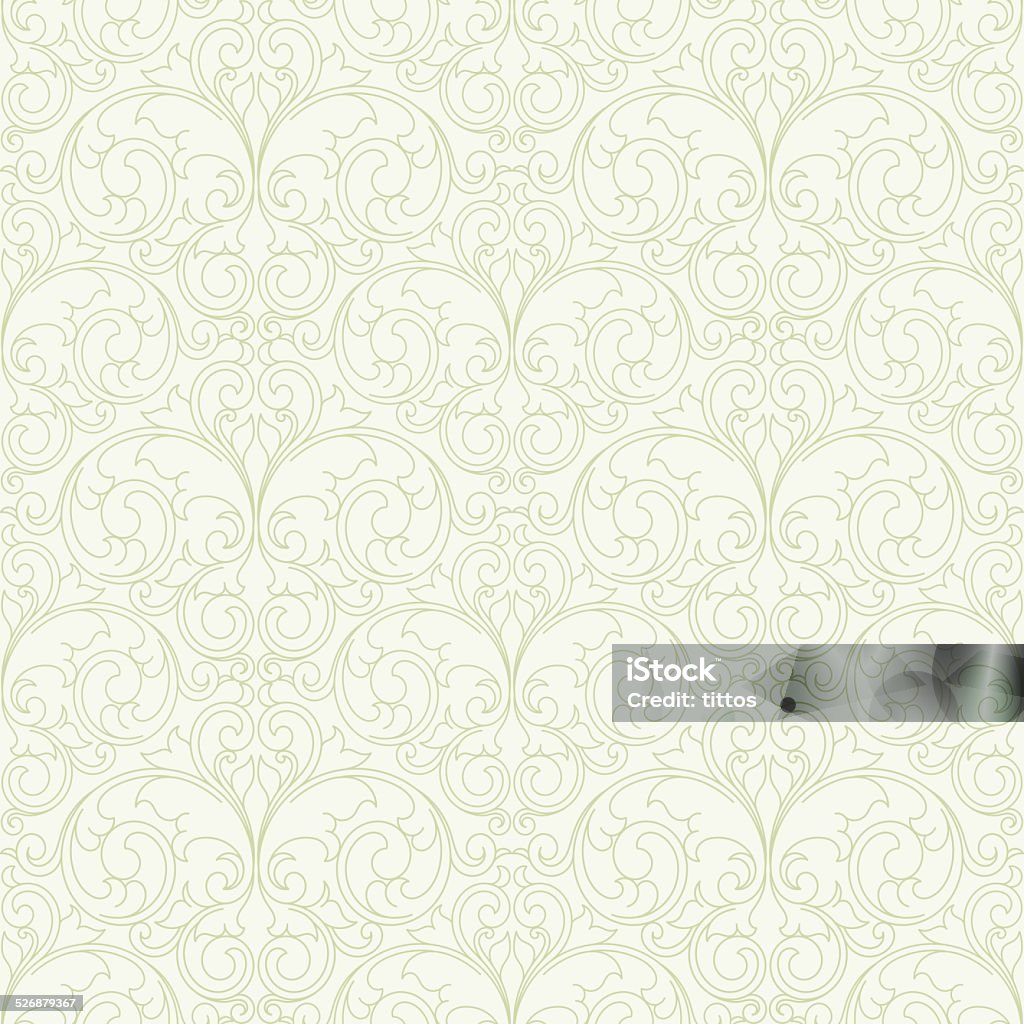 Light Scroll Pattern Stock Illustration - Download Image Now - Abstract ...