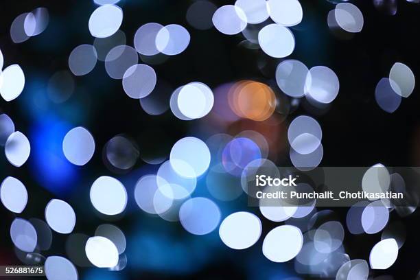 Backgound Of Bokeh From Christmas Light Stock Photo - Download Image Now - Abstract, Backgrounds, Black Color