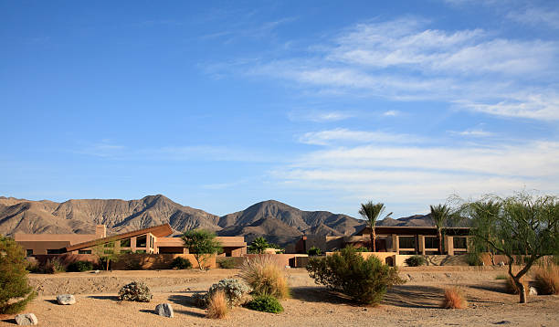 istock Desert Modern Living And Water Conservation Landscaping 526882503