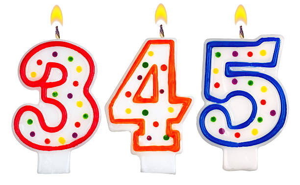 istock candles number three hundred forty five isolated on white 526883549