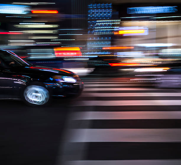 istock Cars in the night,Toronto 526884005