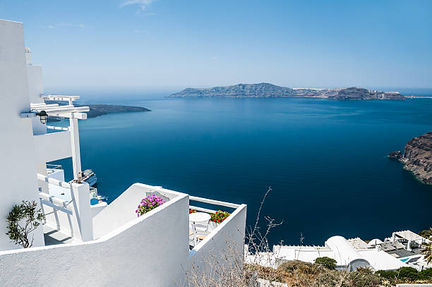 istock White architecture on Santorini island, Greece 526884289