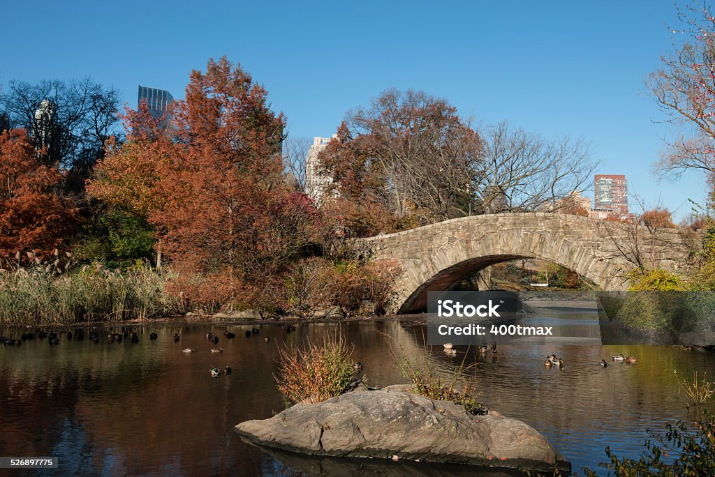 Gapstow Bridge Central Parks Gapstow bridge. 59th Street Stock Photo