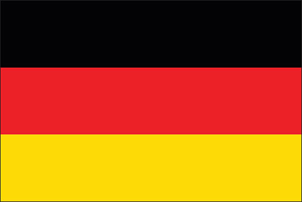 Germany flag vector art illustration