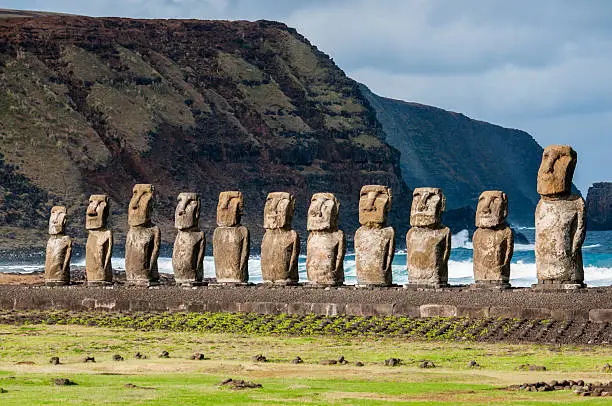 Photo of Easter Island Statues