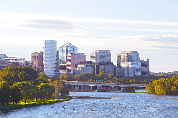 istock Rosslyn skyline viewed from Memorial Bridge, Washington, DC 526898895