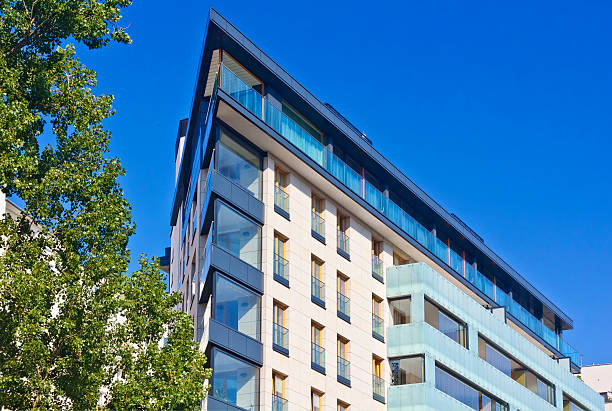 istock New modern apartment building, Warsaw 526898909