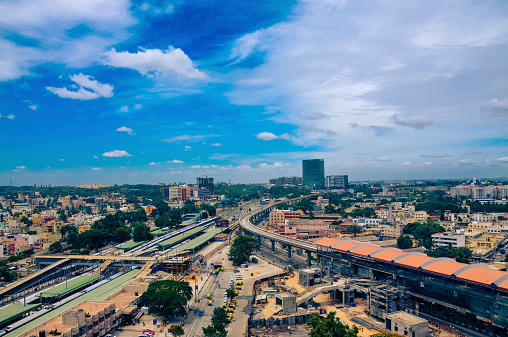 Bangalore city scape photo