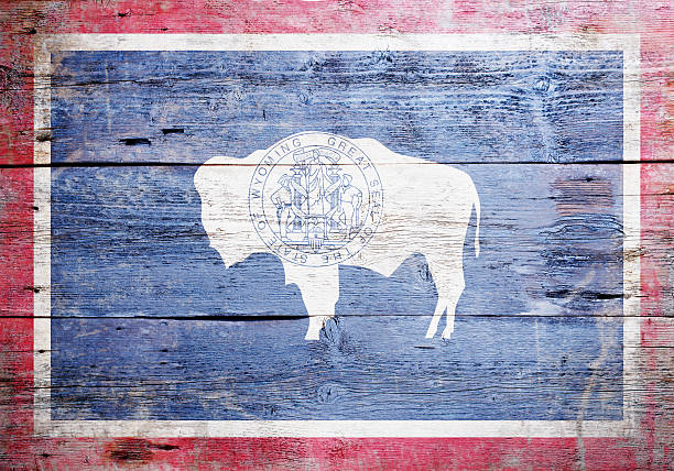 istock Flag of Wyoming 526900499