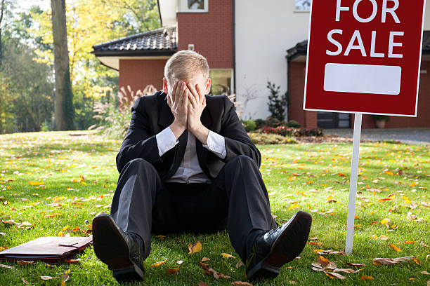 istock Resigned real estate broker 526916763