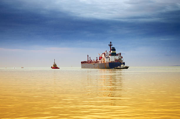 Navio de carga - foto de acervo