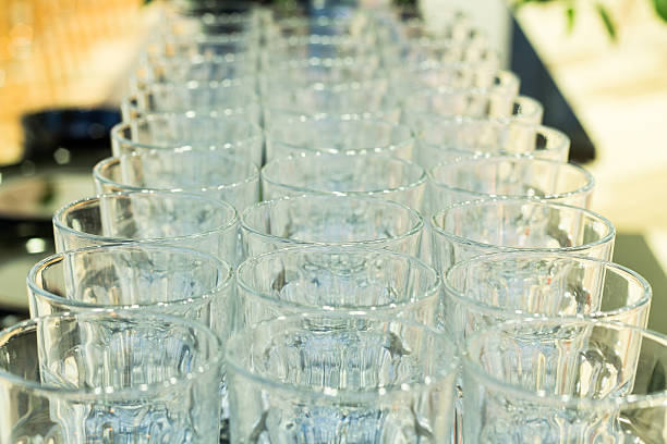 istock close up row of glass 526917277