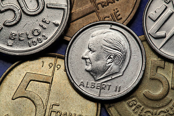 istock Coins of Belgium 526919549