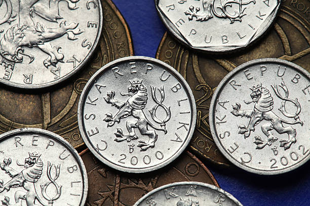 istock Coins of the Czech Republic 526919573