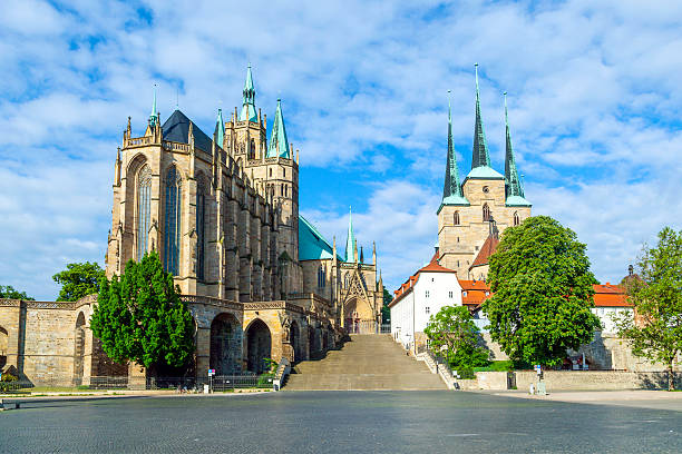 istock Dom hill of Erfurt Germany 526919745