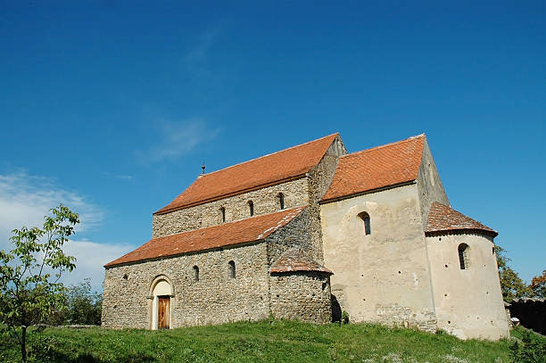istock Old abandoned church in Transylvania 526920215