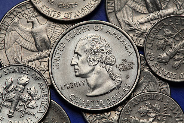 istock Coins of USA. George Washington 526920265