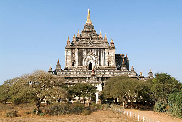 istock Thatbyinnyu temple at the archaeological site of Bagan 526921005