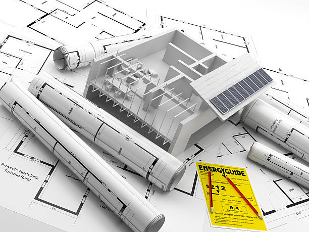 istock construction. Renewable energies. Real estate in America 526921009