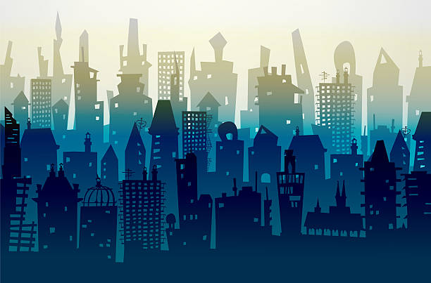 istock City background made of building silhouettes 526921335