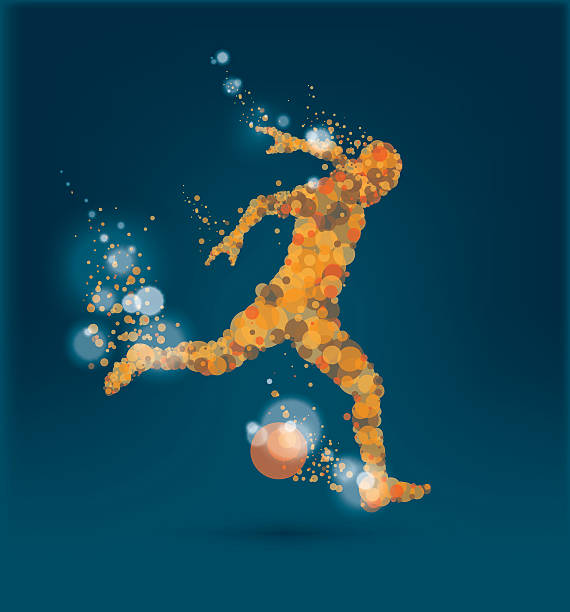 soccer02 - campeón stock illustrations