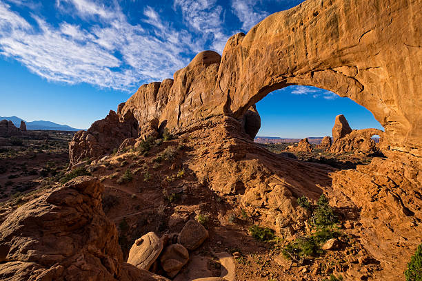 istock North Window Arch and Turret Arch 526928791