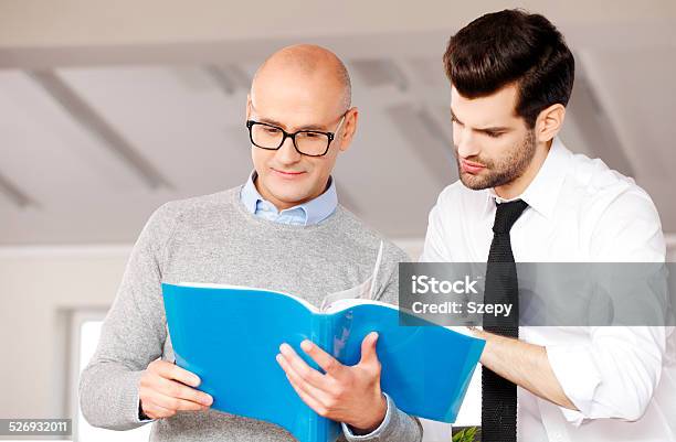 Teamwork At Office Stock Photo - Download Image Now - Active Seniors, Administrator, Adult